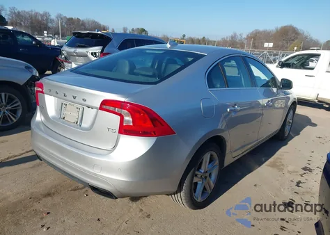 2015 Volvo S60 T5 Premier from USA, damaged, VIN YV126MFK0F1359983